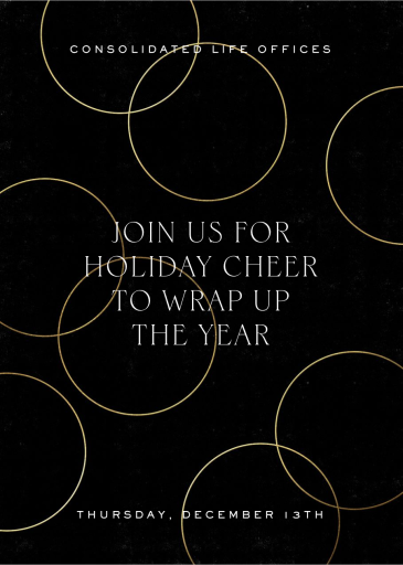 Gold Rings - Lunar New Year Invitation by Paperless Post