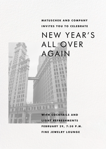 Transmission - Corporate Reception Invitation by Paperless Post