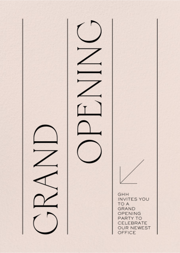 Sideways - Launch Party Invitation by Paperless Post