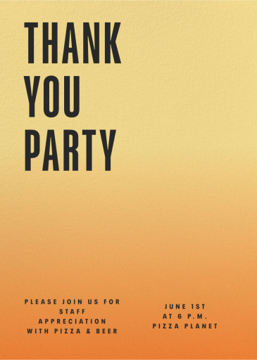 Eventide - Appreciation Event Invitation by Paperless Post