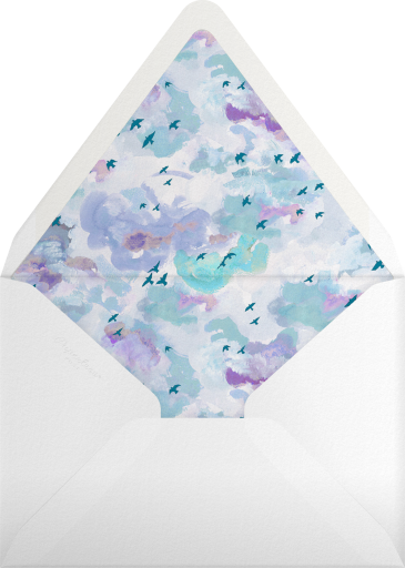 Watercolor Botanicals - Liberty Envelope