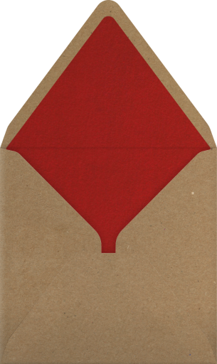 Merry Blossoms - John Derian Envelope