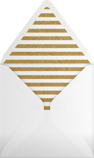 Gold Heart - The Indigo Bunting Envelope