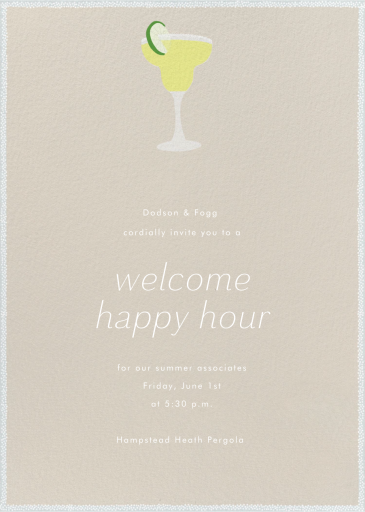 Margarita Tall by Paperless Post