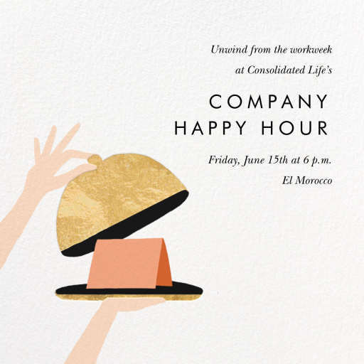 Cloche - Happy Hour Invitation by Rifle Paper Co.