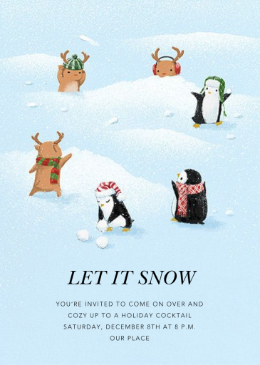 Feathers vs. Furs - Invitation by Paperless Post