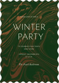 Marble Mirage - Winter Party Invitation by Paperless Post
