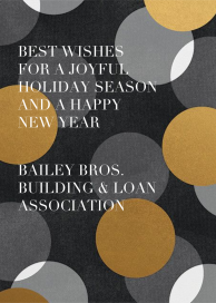 Jumbo Confetti - Business Holiday Card by Paperless Post