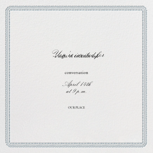 Dashwood - Invitation by Paperless Post