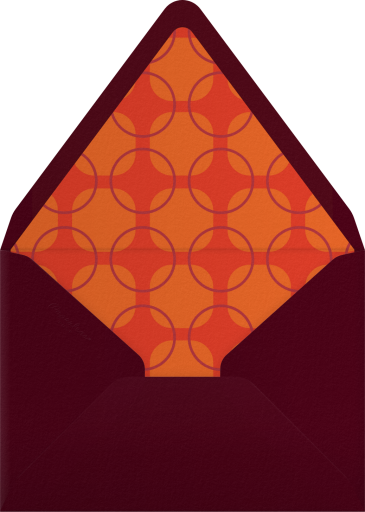 Geometric Motif - Few & Fahr Studio Envelope