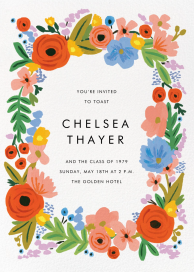 Mayday Bouquet - Graduation Party Invitation by Rifle Paper Co.