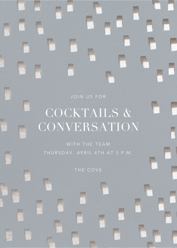 Flickering Lights - Cocktail Party Invitation by Kelly Wearstler