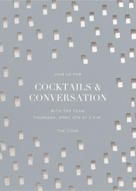 Flickering Lights - Cocktail Party Invitation by Kelly Wearstler