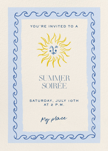 Atmospheric Motifs - Party Invitation by Pulp Templates Co.