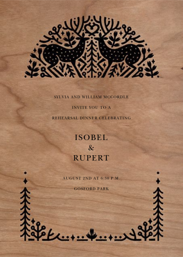 Sundance (2018) - Wedding Weekend Invitation by Paperless Post