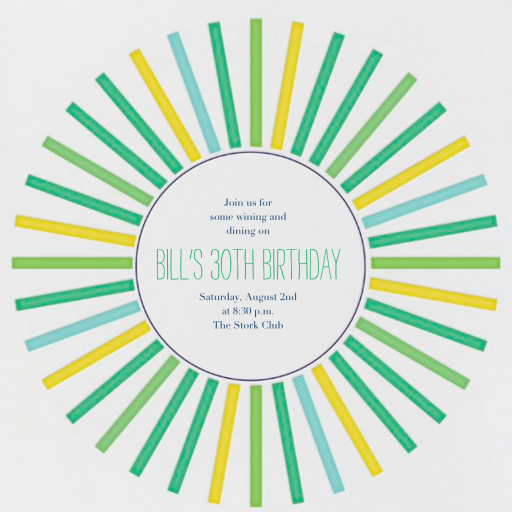 San Diego in the 70s - Birthday Invitation by Mr. Boddington's Studio