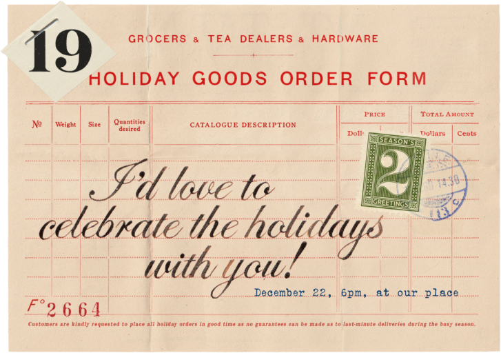 Holiday Goods by Annie Atkins