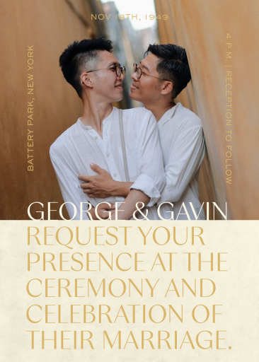 Cinematic Portrait - Invitation by Paperless Post