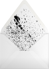 Minimal Beach Dinner Invitation Envelope