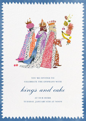 We Three Kings - Christmas Party Invitation by Happy Menocal