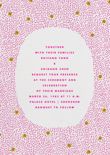 Garden Flowers Invitations - Invitation by The Indigo Bunting