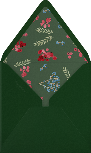 Harvest Bouquet - Paperless Post Envelope