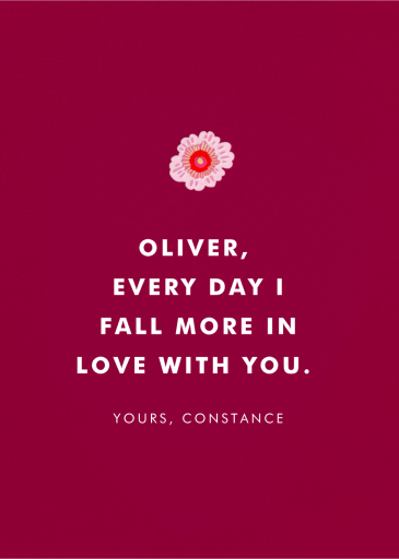 Love Reflections - Valentine's Day Card by Hello!Lucky - Back