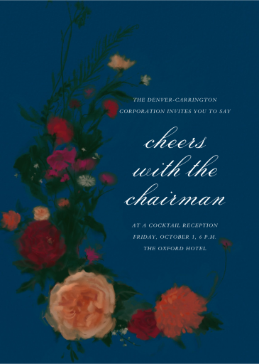 Bollongier - Corporate Reception Invitation by Paperless Post