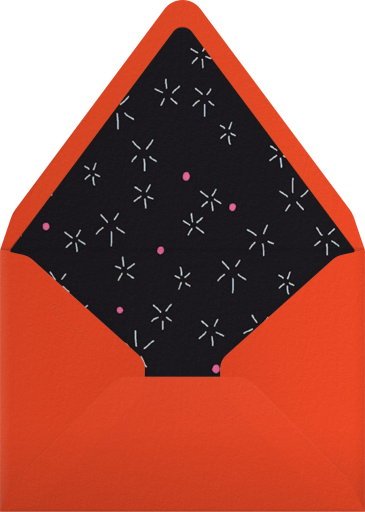 Firework Bouquet - Paperless Post Envelope