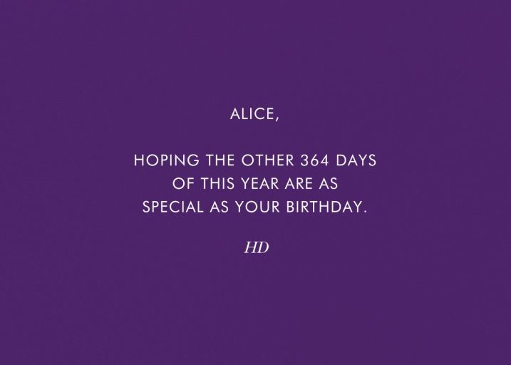 Lea Meadow - Business Greeting Card by Rifle Paper Co. - Back