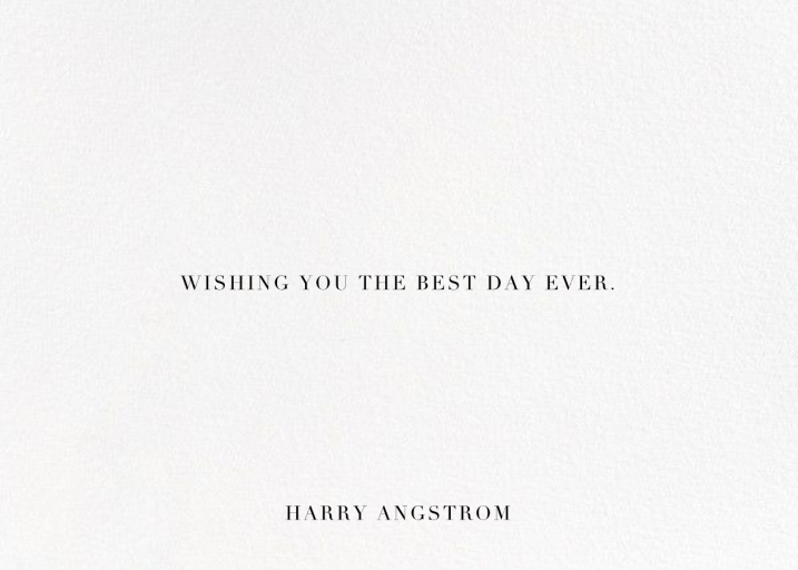 Editorial II Photo - Stationery by Paperless Post - Back