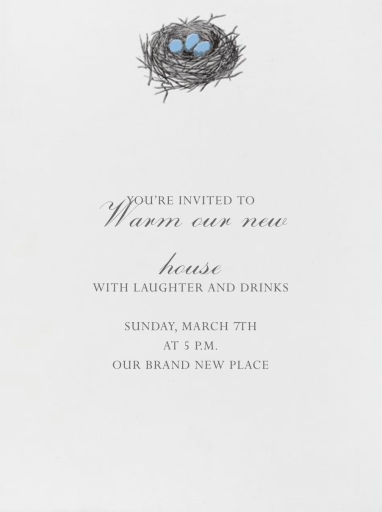Nest - Housewarming Invitation by Paperless Post