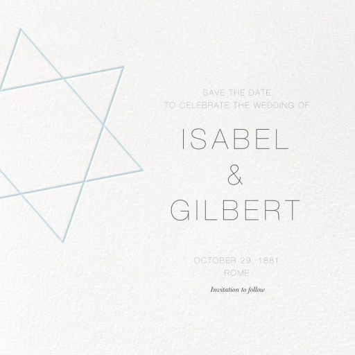 Nissuin (Save the Date) by Paperless Post