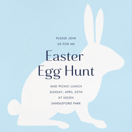 Rabbit - Party Invitation by Paperless Post