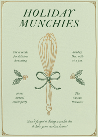 Whisk and Ribbon - Invitation by Martha Stewart