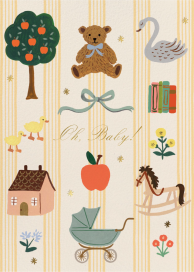 Oh Baby Nursery - Greeting Card by Rifle Paper Co.