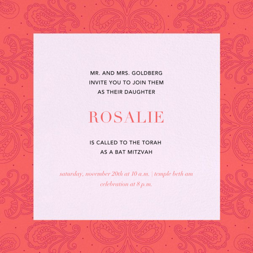 Amalfi (New) - Religious Invitation by Paperless Post