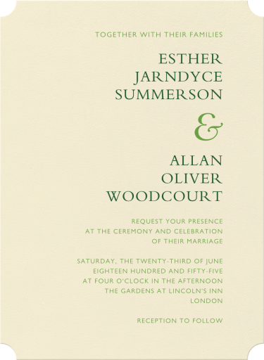 Orient Express - Wedding Invitation by Crane & Co.