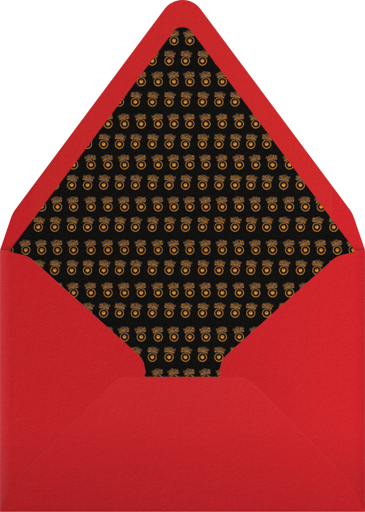 Merry Christmas Script (Photo) - Bernard Maisner Envelope