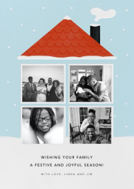 At Home - Holiday Card by Paperless Post
