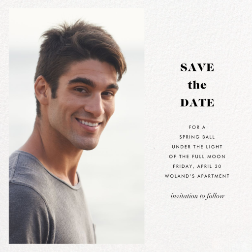 Split - Save the Date by Paperless Post