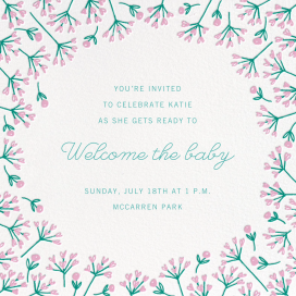 Barton Park (Square) - Baby Shower Invitation by Paperless Post