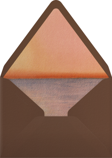 Setting Sun - Few & Fahr Studio Envelope