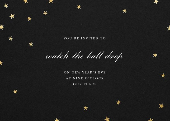 Nightly (Tall) - New Year's Eve Invitation by Paperless Post