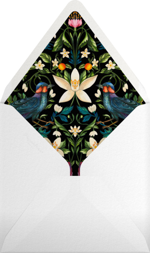 Tropical Flowers - Liberty Envelope