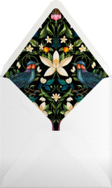 Tropical Flowers - Liberty Envelope