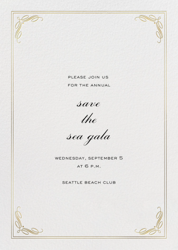 Regency Tall - Business Event Invitation by Paperless Post