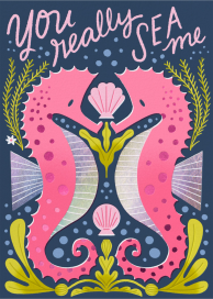 You Sea Me - Valentine's Day Card by Hello!Lucky