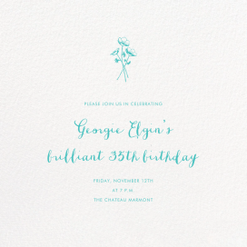 Ivory Plain de Paperless Post