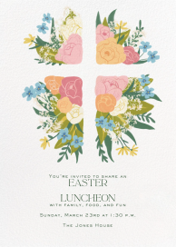 Blooming Cross by Paperless Post